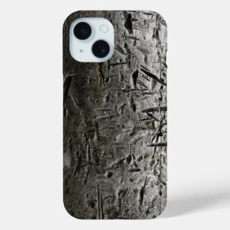 Altes Scratched Metal Case-Mate iPhone Hülle