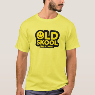 Altes Skool - ich war dort! Saure Rave - Gelb T-Shirt