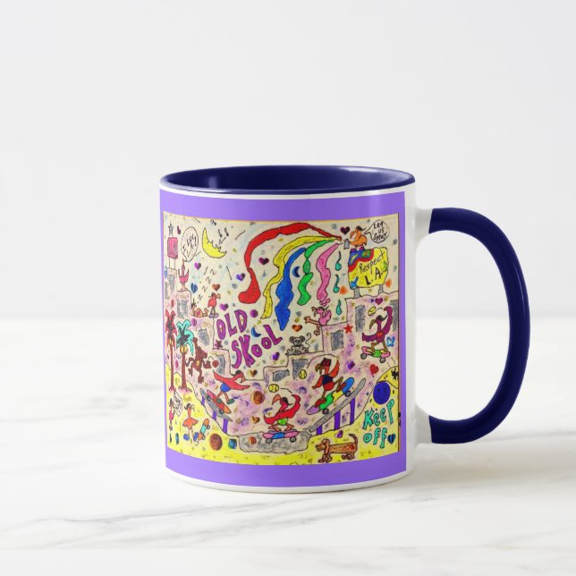 Altes Skool Tasse (Rechts)