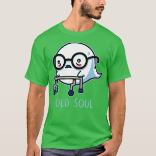 Altes Soul Niedliche Literaturzeitschrift Boo Geis T-Shirt