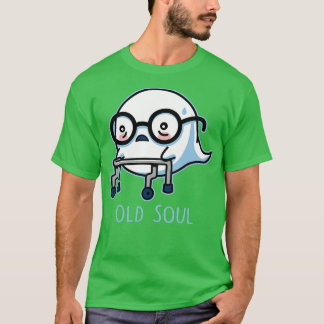 Altes Soul Niedliche Literaturzeitschrift Boo Geis T-Shirt