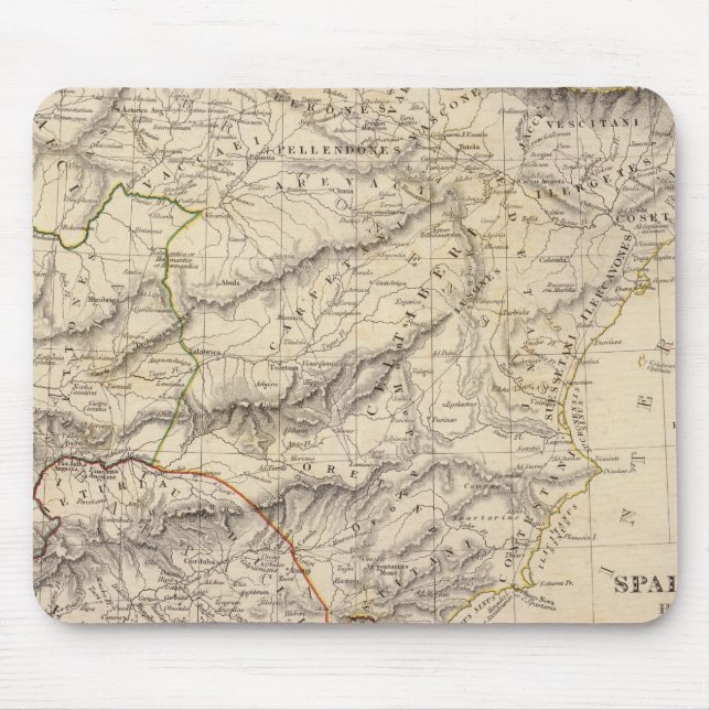 Altes Spanien, Portugal Mousepad (Vorne)