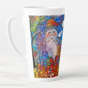 Altes St. Nick Originelle Kunst Milchtasse