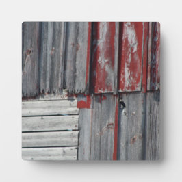 Altes Stall Side Foto Fotoplatte