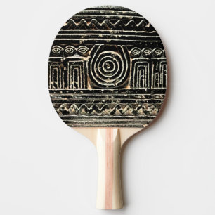 Altes sumerisches mesopotamisches Muster Tischtennis Schläger
