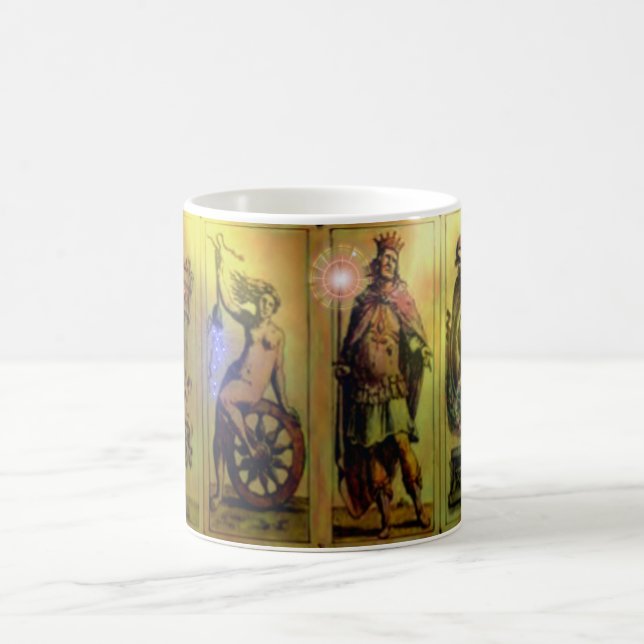 Altes Tarot Kaffeetasse (Mittel)