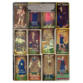 Altes Tarot Major Arcana | Klemmbrett