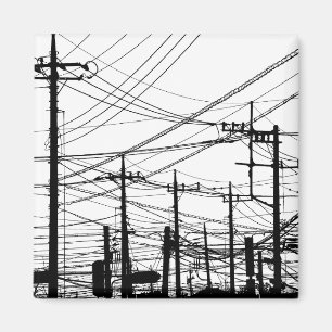 Altes Telefon und Power Magnet