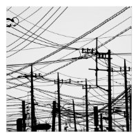 Altes Telefon und Power