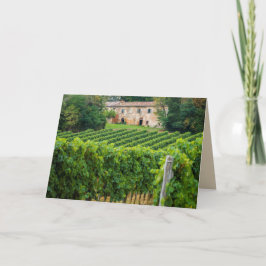 Altes toskanisches Weingut Villa Karte