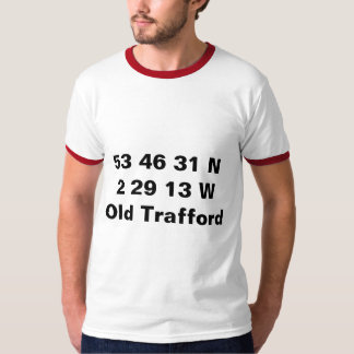 Altes Trafford - Manchester United koordiniert T-Shirt