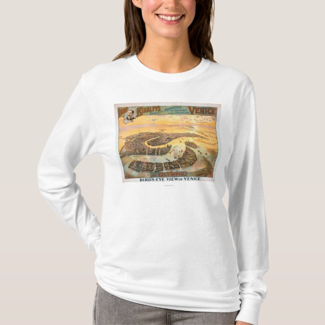 Altes u. modernes Venedig an der T-Shirt (Vorderseite)