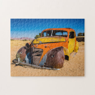 Altes und verlassenes Auto in Solitaire, Namibia