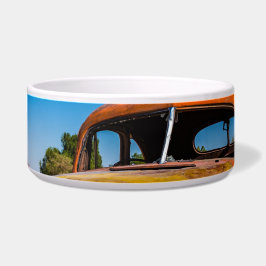 Altes und verlassenes Auto in Solitaire, Namibia Napf