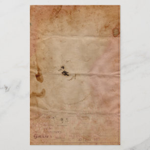 Altes verkettetes Telegrammgeschosse Briefpapier