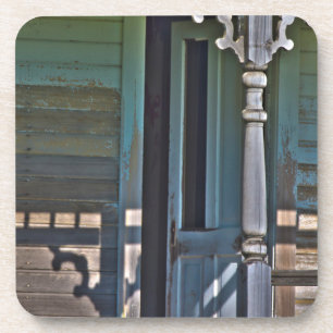 Altes, verlassenes Gehöft Untersetzer