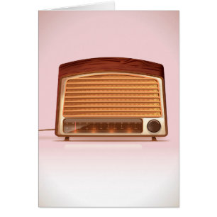 Altes Vintage-Retro-Radio