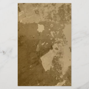 Altes Vintages beunruhigtes Briefpapier