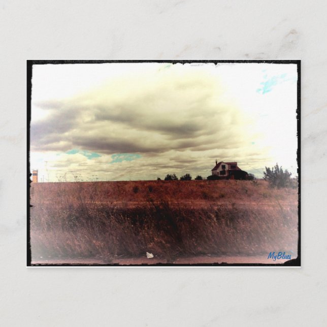 Altes Vintages Foto Postkarte (Vorderseite)