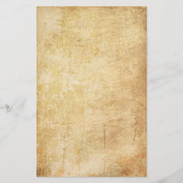 Altes Vintages Pergament Briefpapier (Vorderseite)