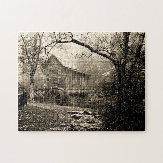 Altes Wasserrad (Horizontal)