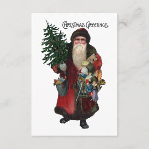 Altes Weihnachtsgeschenk Weihnachten Party Einladung