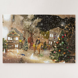Altes Weihnachtspuzzle