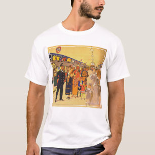 Altes Werbeplakat für die London Underground T-Shirt