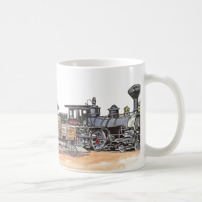 Altes Westeisenbahn-Depot Kaffeetasse (Rechts)
