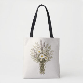 Altes Wildblumenbouquet Tasche