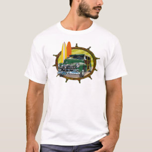 Altes Woody-Klassiker-Auto T-Shirt