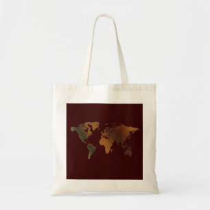 Altes World Map Designer-Geschenk Tragetasche