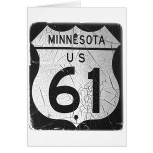 Altes Zeichen der Landstraße 61