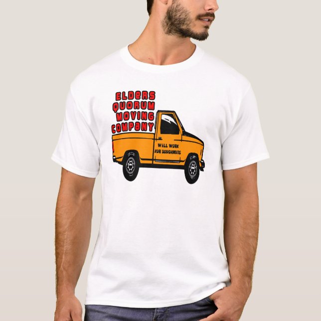 Ältest-Quorum-Umzugsunternehmen T-Shirt (Vorderseite)