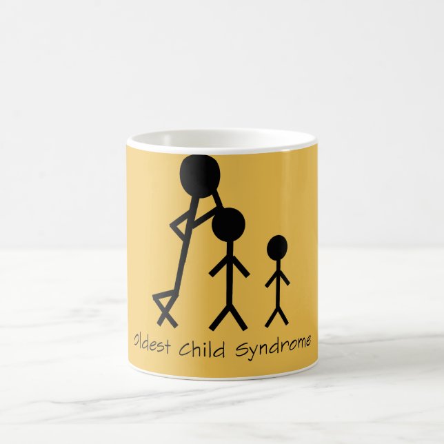 Älteste Kindersyndrom-Tasse Kaffeetasse (Mittel)
