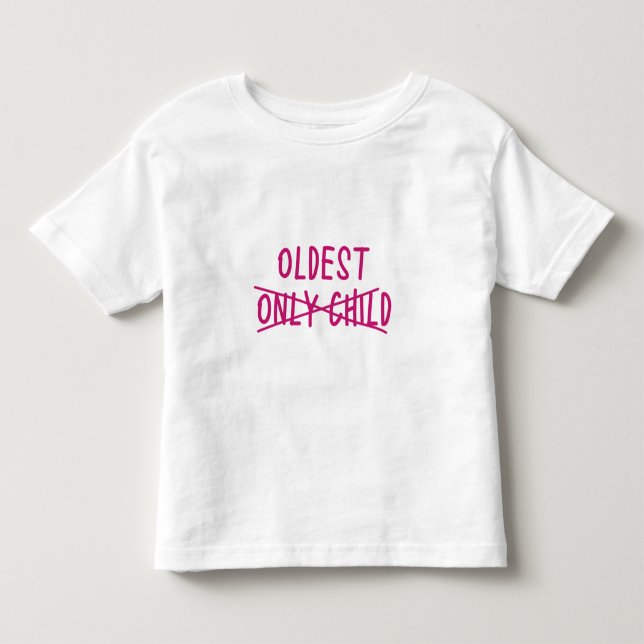 Älteste mit nur ausgekreuztem Kind Kleinkind T-shirt (Vorderseite)