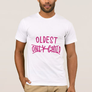 Älteste mit nur ausgekreuztem Kind T-Shirt