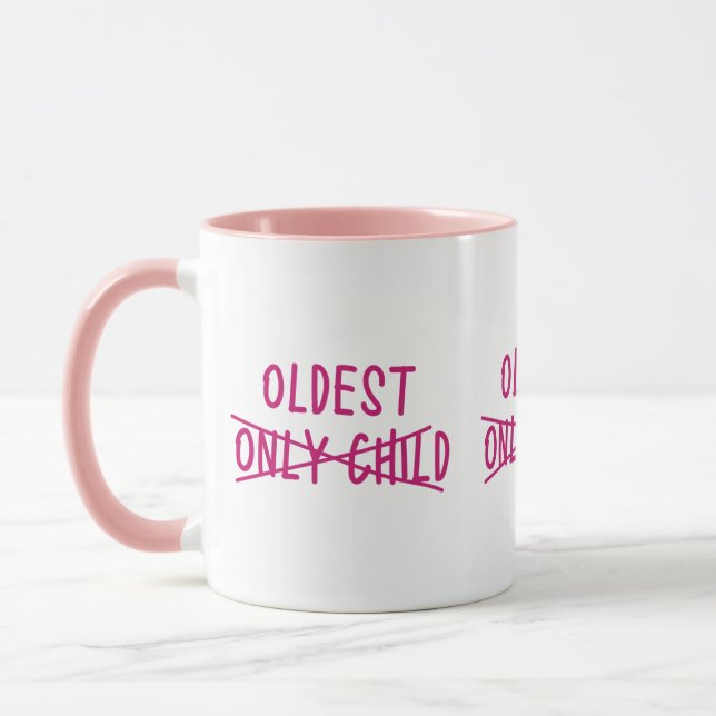 Älteste mit nur ausgekreuztem Kind Tasse (Links)