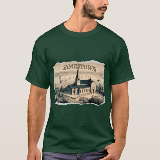Älteste Städte Freunde T-Shirt (Vorderseite)