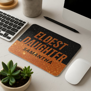 Älteste Tochter Trendleben einer Tochter lustig Mousepad