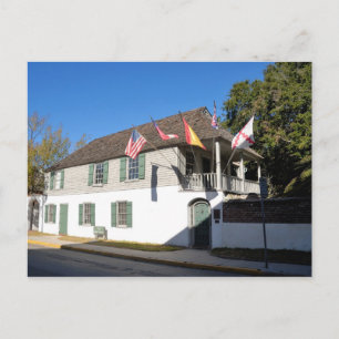 ältestes Haus st augustinus Postkarte