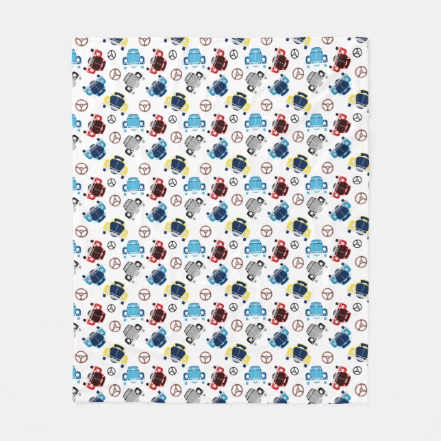 Altfahrzeuge Fleecedecke (Vorderseite)