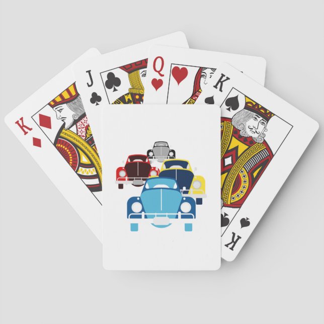 Altfahrzeuge Spielkarten (Rückseite)