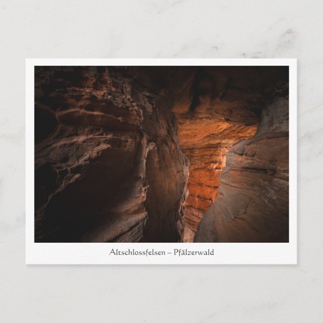 Altfelsen Postkarte (Vorderseite)