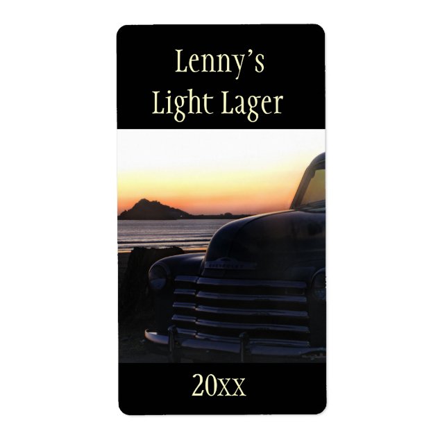 Altgepresstes Lagerlabel (Vorne)