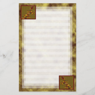 Altgold-Drache Briefpapier