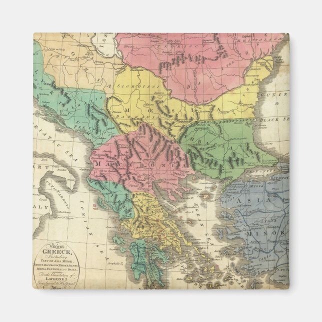 Altgriechenland 4 magnet (Vorne)