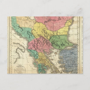 Altgriechenland 4 postkarte
