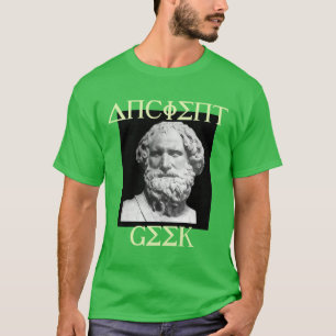 ALTGRIECHISCHE GEEK-KUNST UND HUMORISTIK T-Shirt