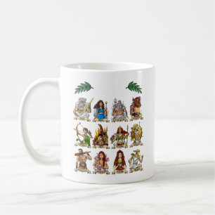 Altgriechische Götter Kaffeetasse